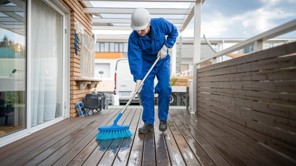 Terassin pesu ennen öljyämistä – Asiantuntijan opas 2025